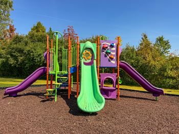 Kid playground at three oaks apartments in troy, mi.
